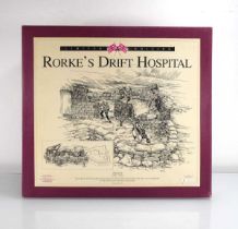 A Britains limited edition Zulu War Rorke's Drift Hospital diorama, boxed