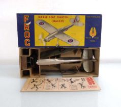 A Frog single seat fighter Mk V, boxed