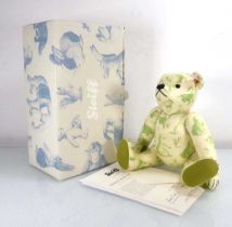 A limited edition Steiff bear 'Signature', boxed and with certificate