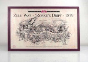 A Britains limited edition Zulu War Rorke's Drift diorama, boxed