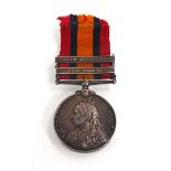 +VAT A Queen's Boer War Medal with clasps for Cape Colony and South Africa 1902, awarded to Lieut. B