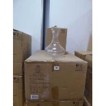 +VAT 2 boxes of Italia gilt rimmed decanters