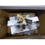 +VAT Box of gold bee hooks