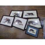 +VAT 12 various prints of safari animals