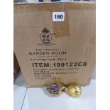+VAT Box of gold decorative half figs