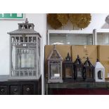 +VAT Selection of 8 garden lanterns