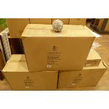 +VAT 3 large boxes of gilt decorative pinecones