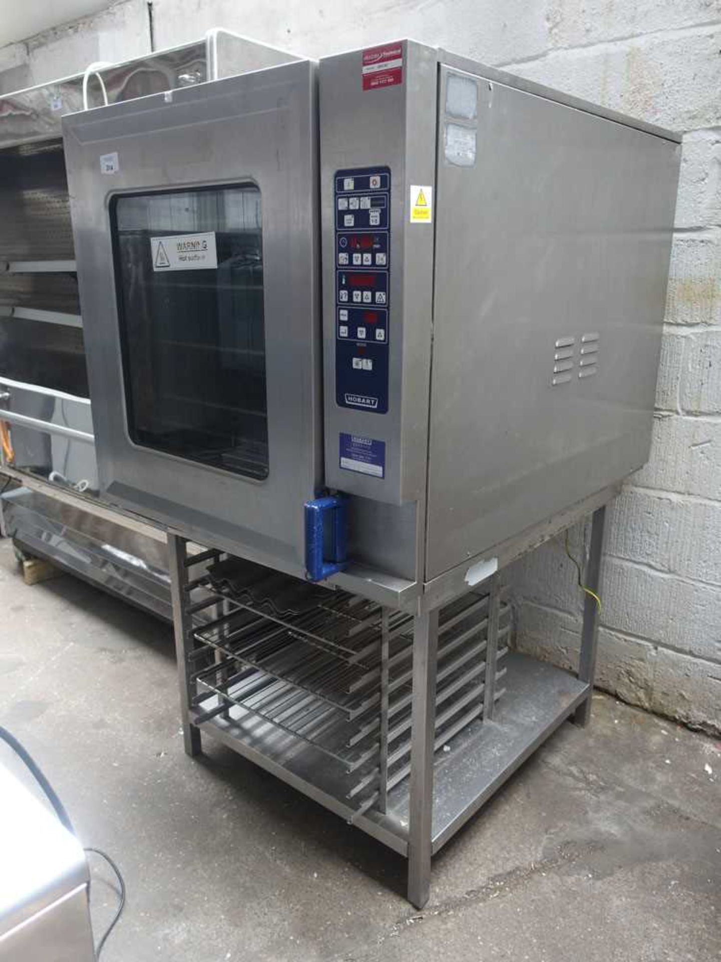 +VAT Hobart 10 grid combination oven - Image 3 of 4