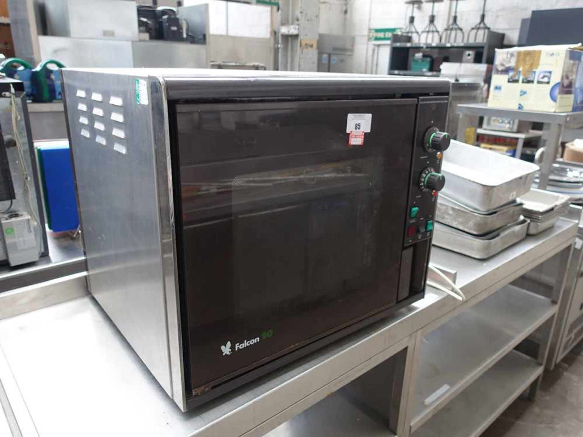+VAT 66cm electric Falcon 20 bench top oven (failed electric test)