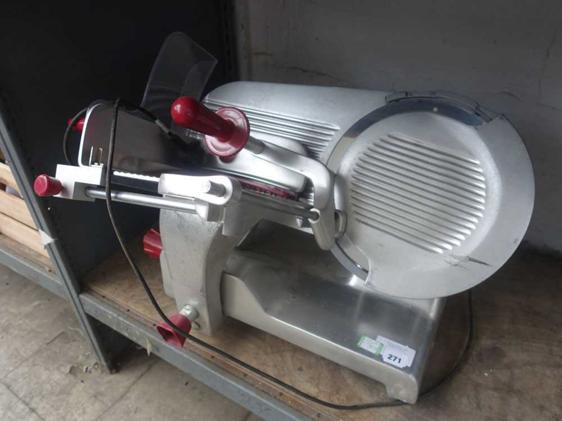 +VAT Large Berkel meat slicer