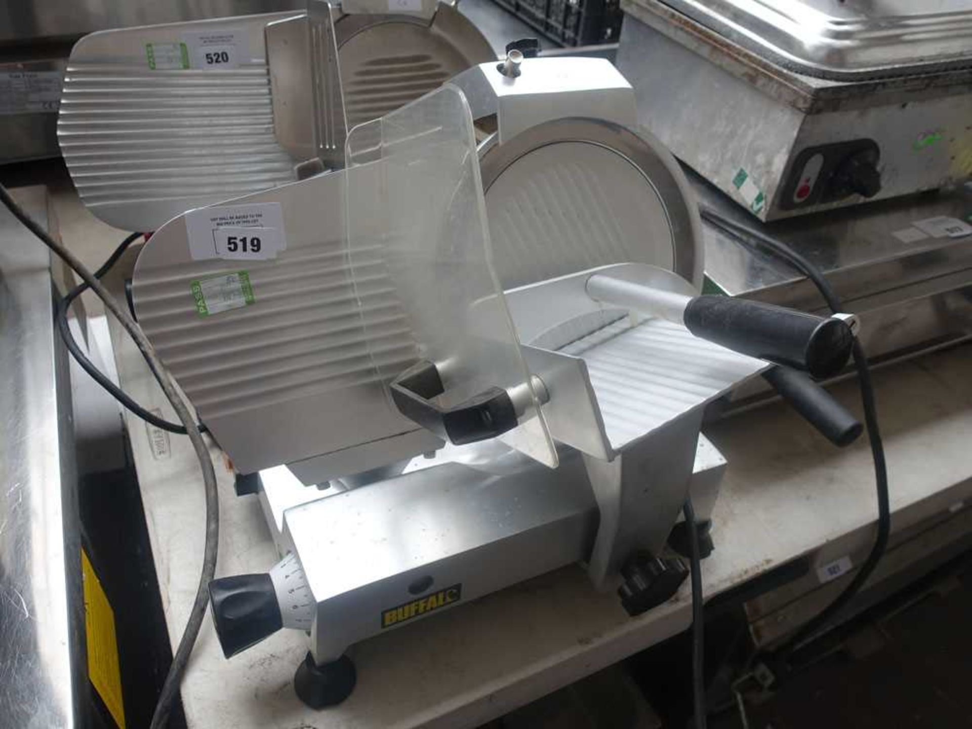 +VAT 25cm blade Buffalo meat slicer