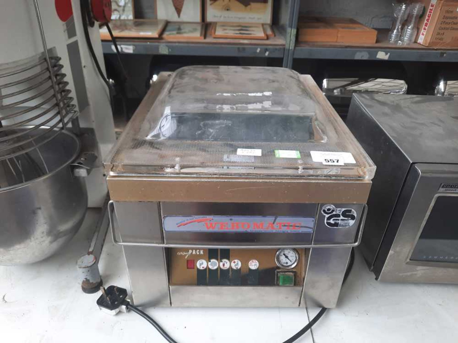 +VAT 40cm Webomatic vacuum sealing machine