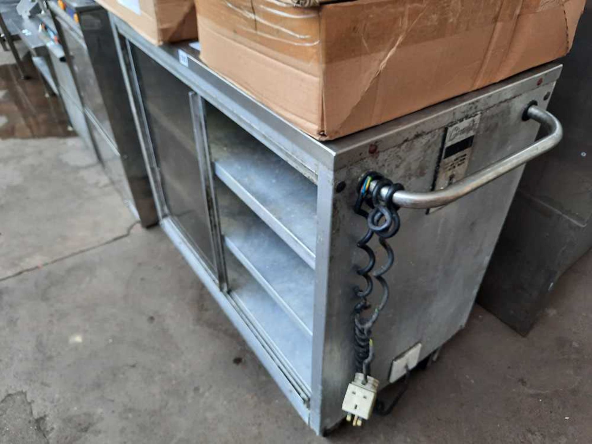 90cm Electric Grundy mobile hot cabinet (FAILED) - Bild 2 aus 2