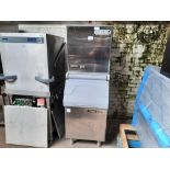 +VAT 57cm Simag floor standing ice machine with large ice dump