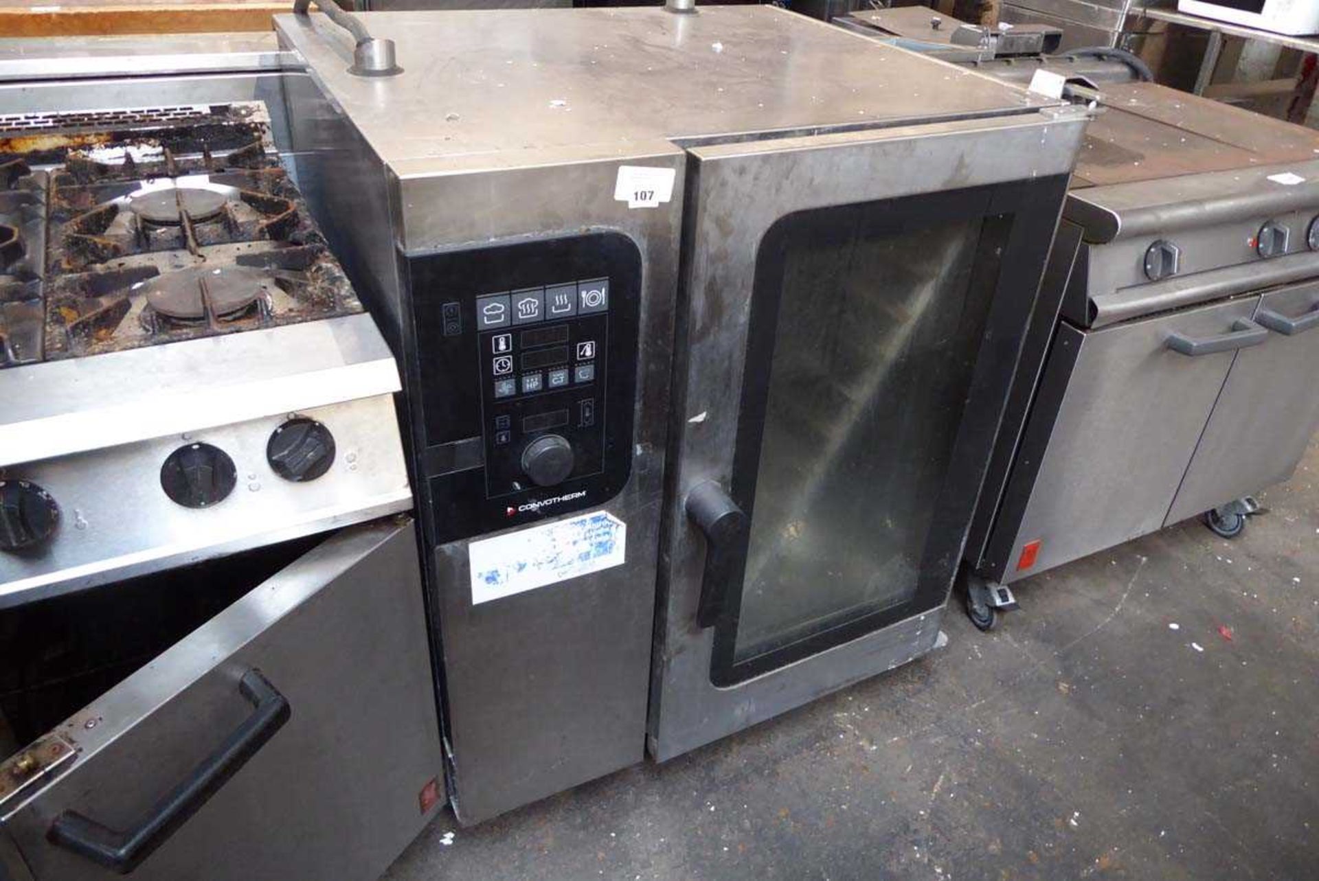+VAT 94cm Convothern model C4ED10.10 ES 10 grid combination oven - Image 5 of 6