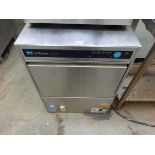 60cm Meiko Upster U500S under counter drop front washer