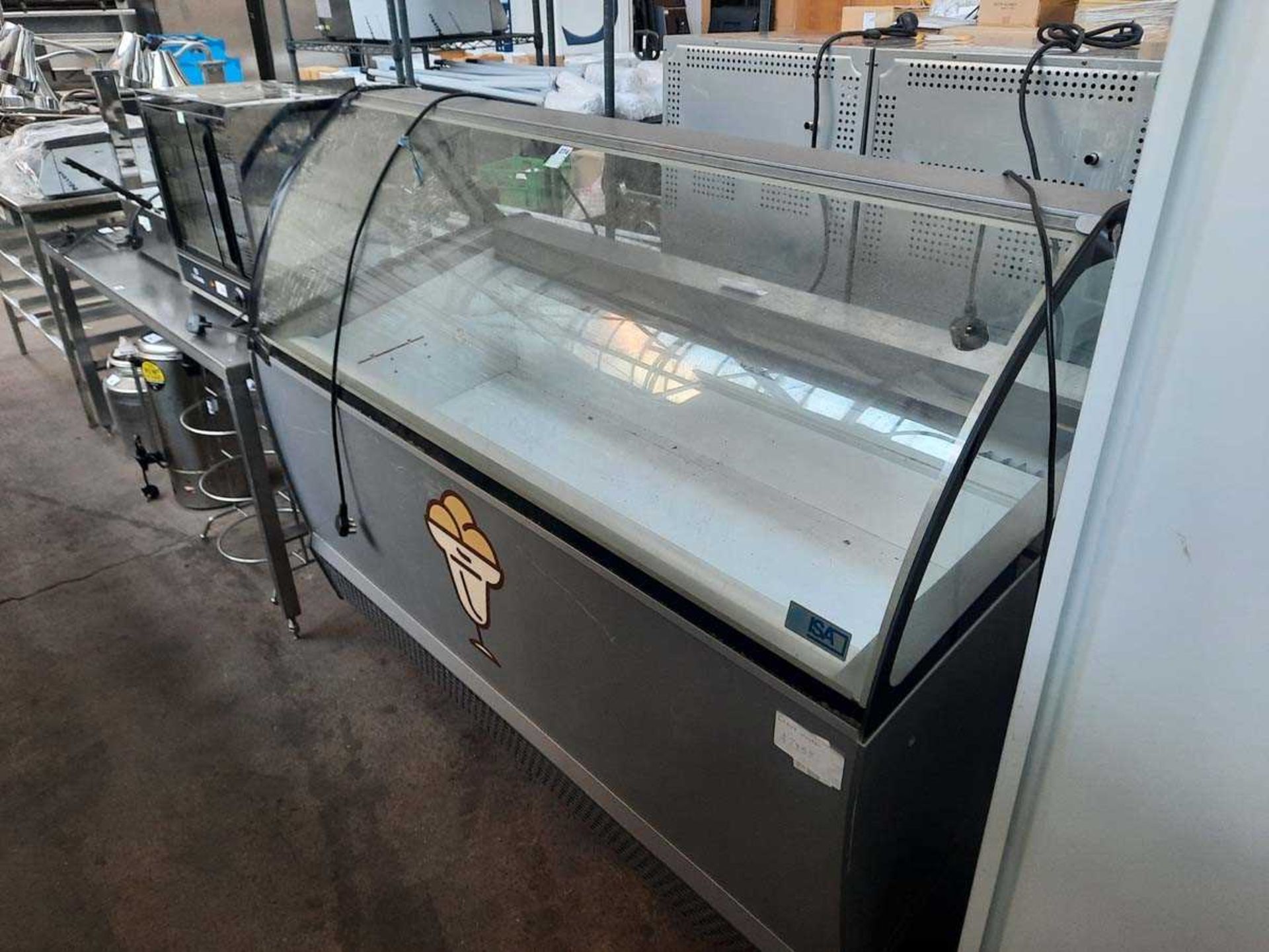 170cm ISA ice cream display freezer