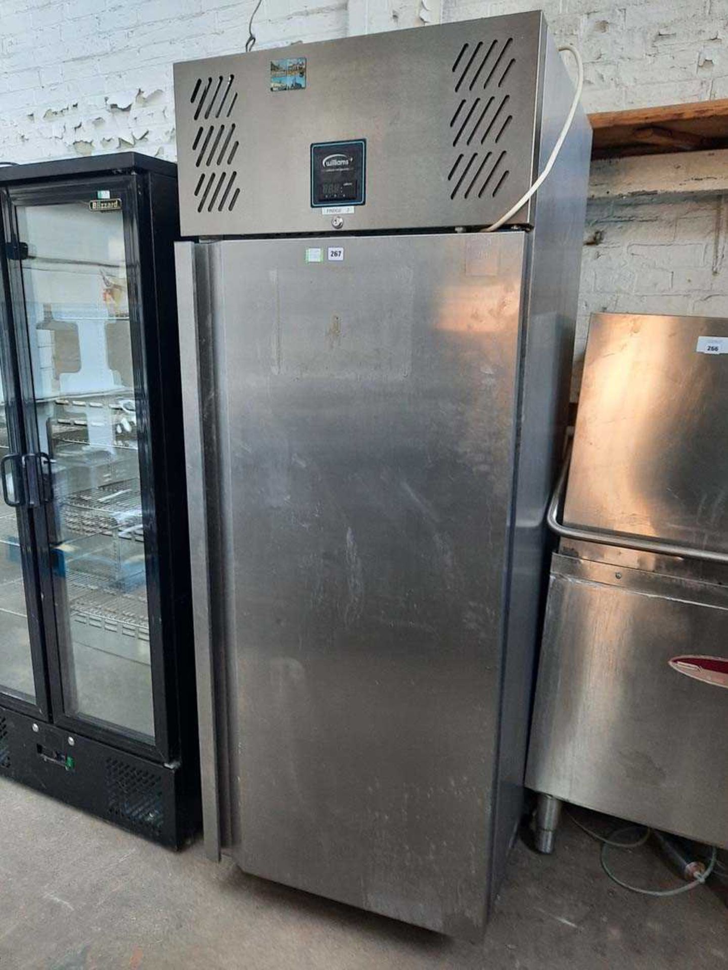 +VAT 73cm Williams HJ1SAR2 single door fridge