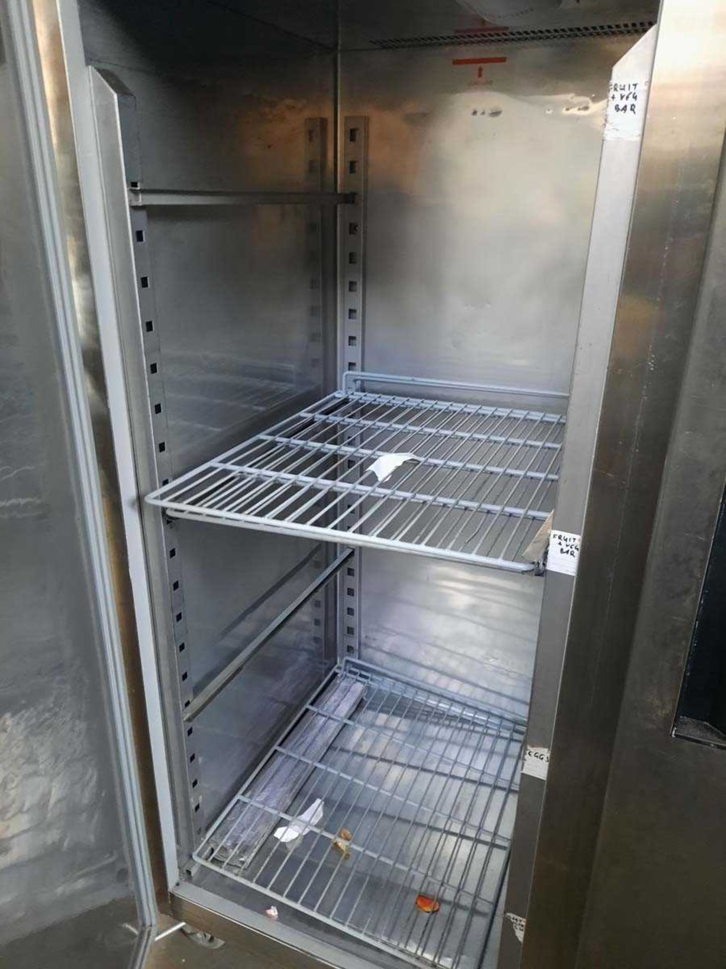 +VAT 150cm Genfrost model GEN1400H two door fridge - Image 2 of 2