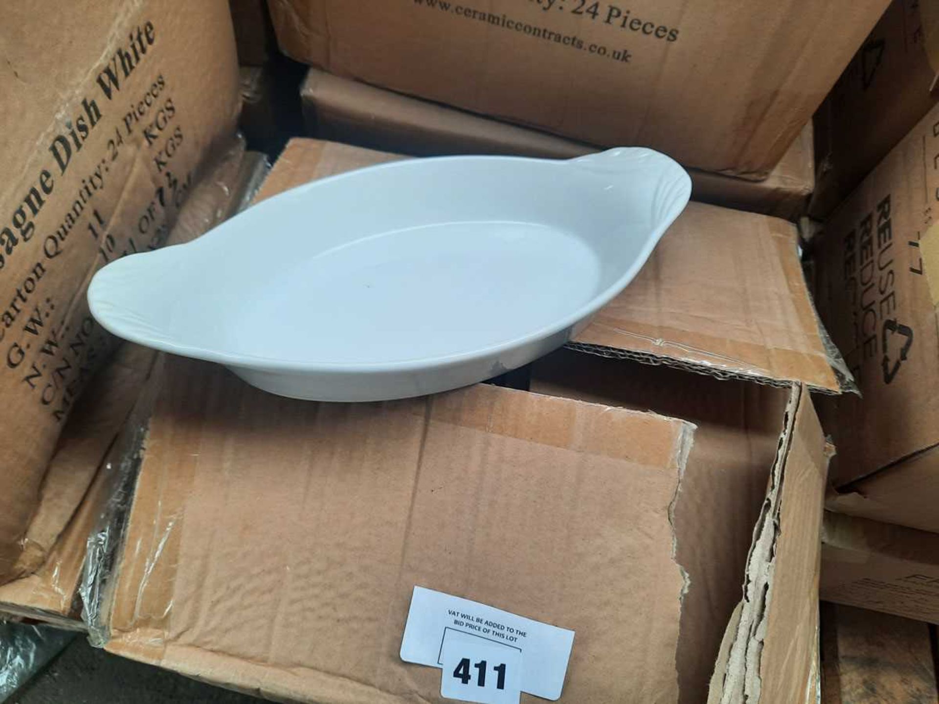 +VAT 2 x boxes of 24 lasagne dishes (48 in total)