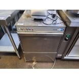 +VAT 56cm Class-eq DUO750 under counter drop front washer