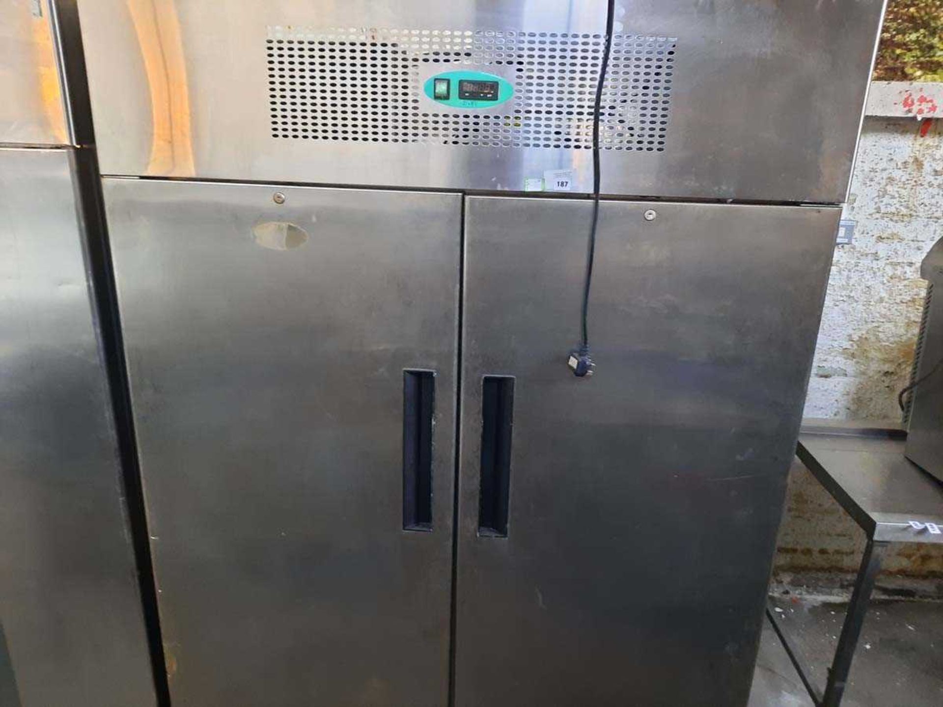 +VAT 150cm Genfrost model GEN1400H two door fridge