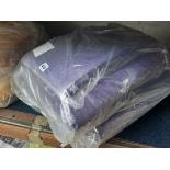 10 x purple 106" round polycotton tablecloths