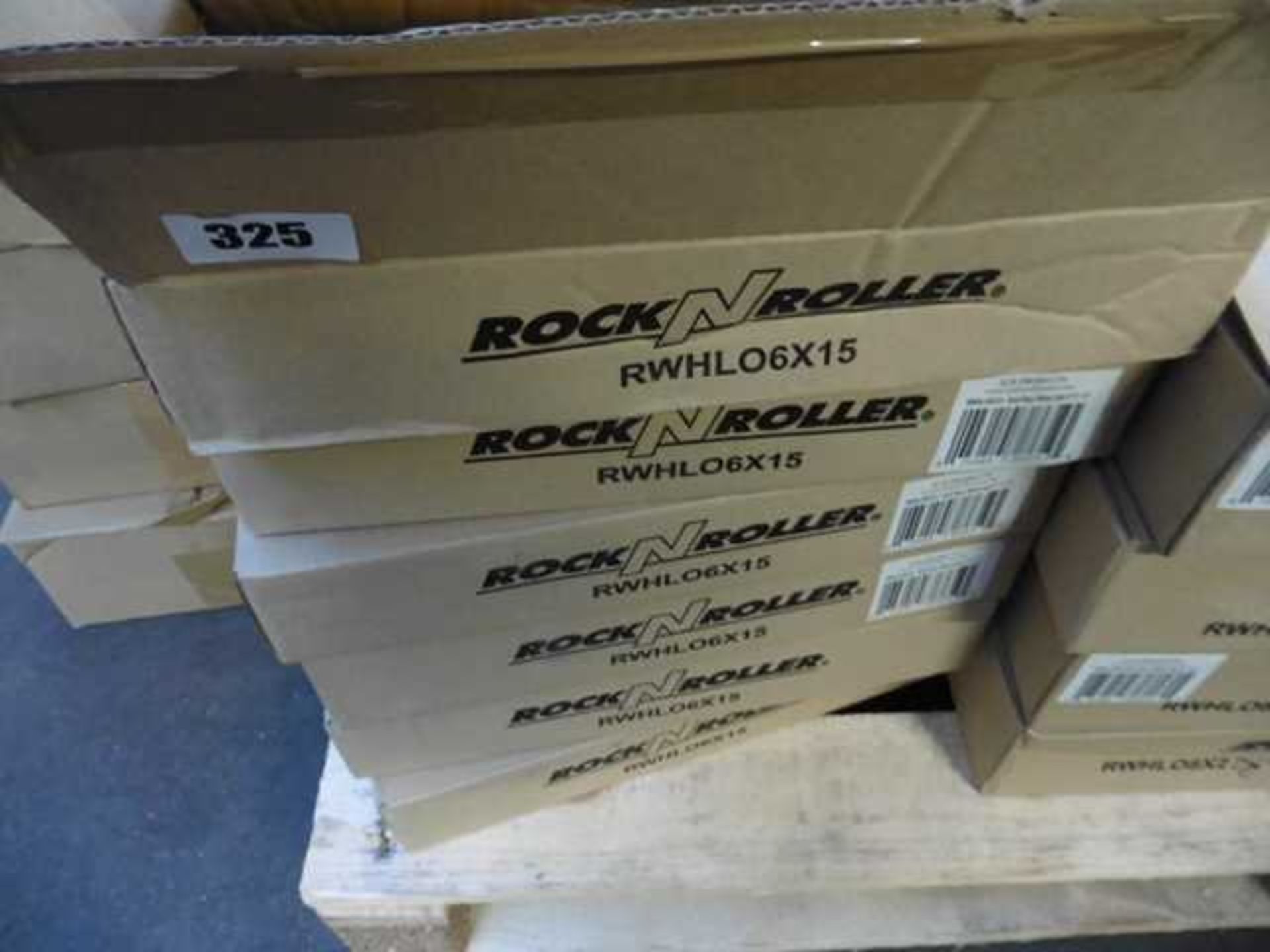 +VAT 6 x boxes of RockNRoller pairs of caster wheels model RWHL06X15 - Image 2 of 2