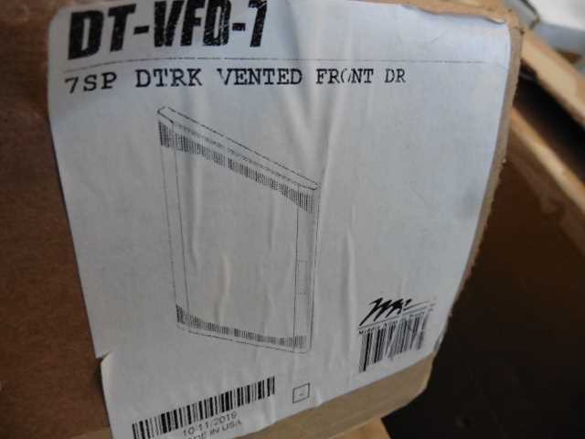 +VAT Pallet of assorted Middle Atlantic products rack parts including vented front, space rails - Image 3 of 3