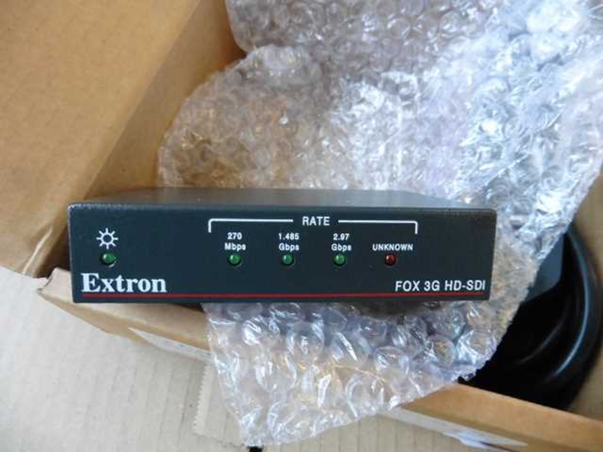 +VAT Extron Fox 3G HD-SDIMM transceiver with box, missing power supply - Image 2 of 4