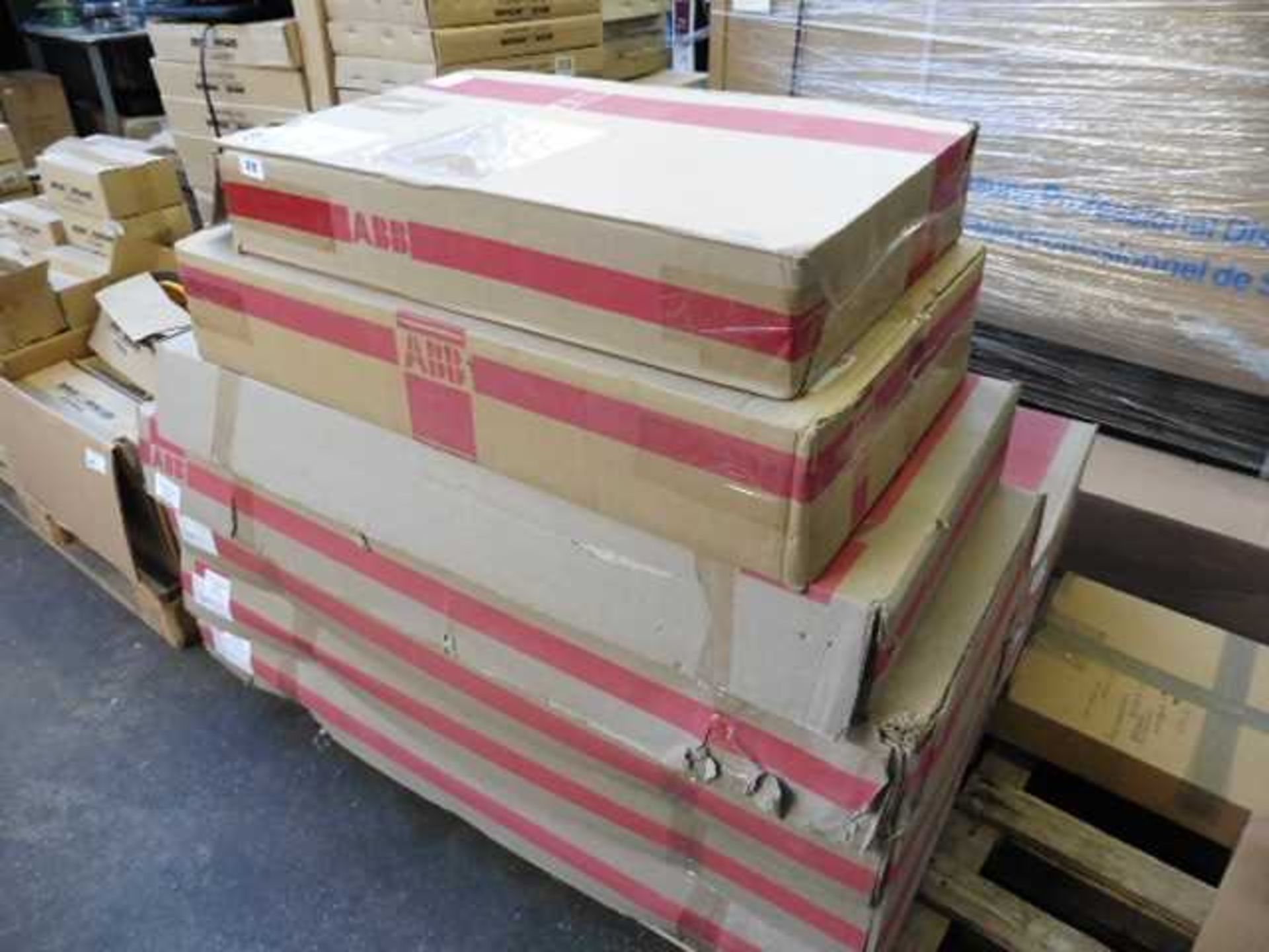 +VAT Pallet of ABB cabinet parts and panels