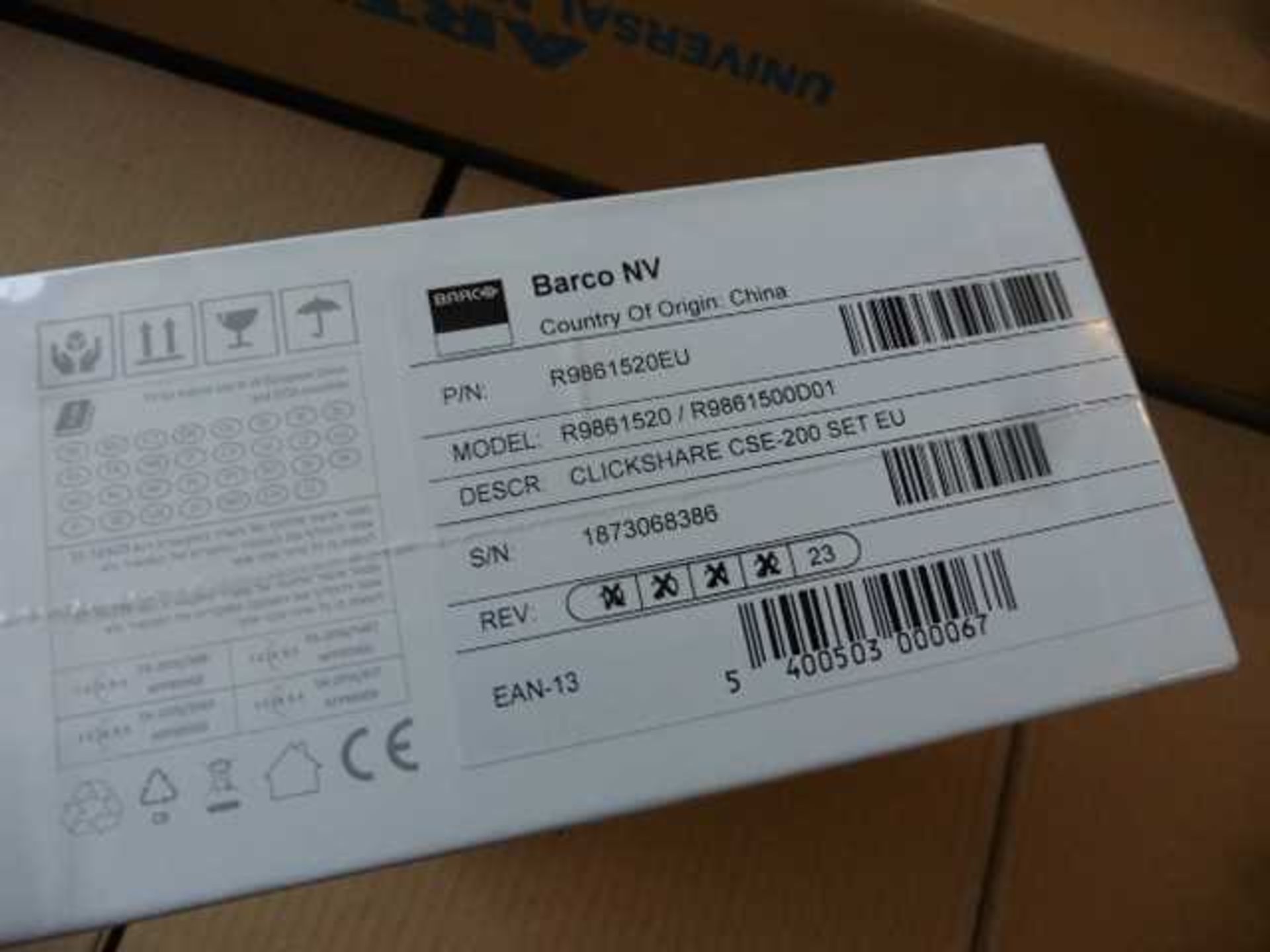 +VAT Barco clickshare model No CSE-200 router set in sealed box - Image 2 of 2