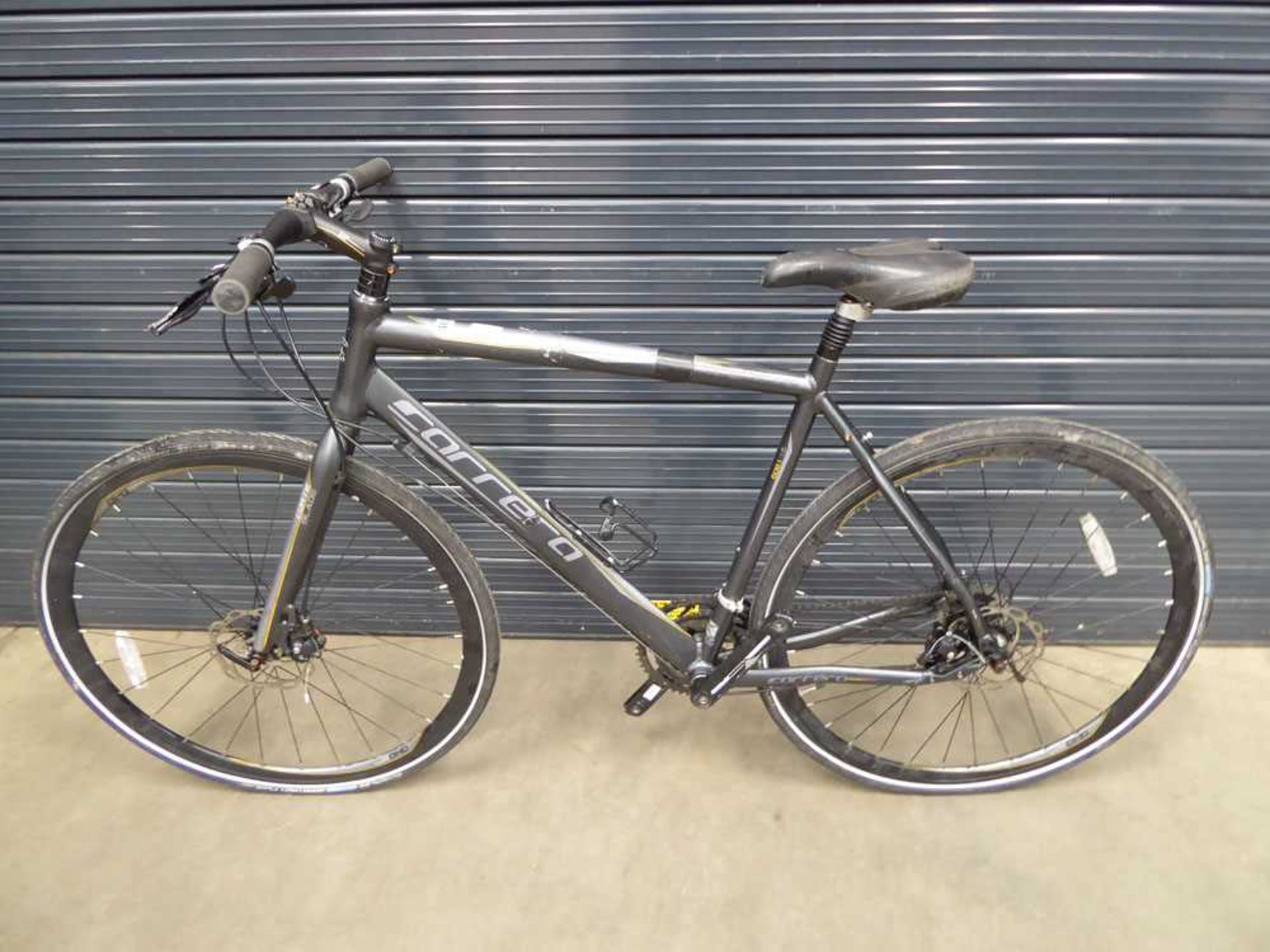 Grey and silver Carrera gents town bike