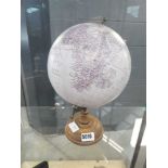 Students tabletop globe