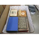 Box containing Beatrix Potter and other childrens books plus classic novels to include The Coral