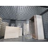 Cage containing Jasper Conran glassware