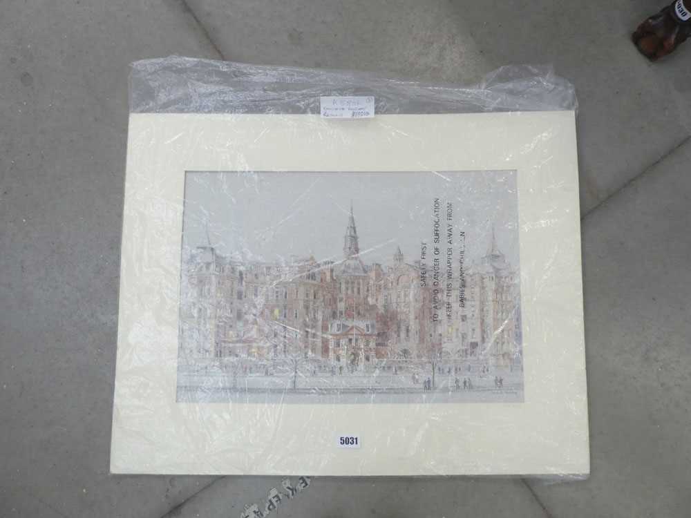 Charlotte Halliday limited edition print of cityscape