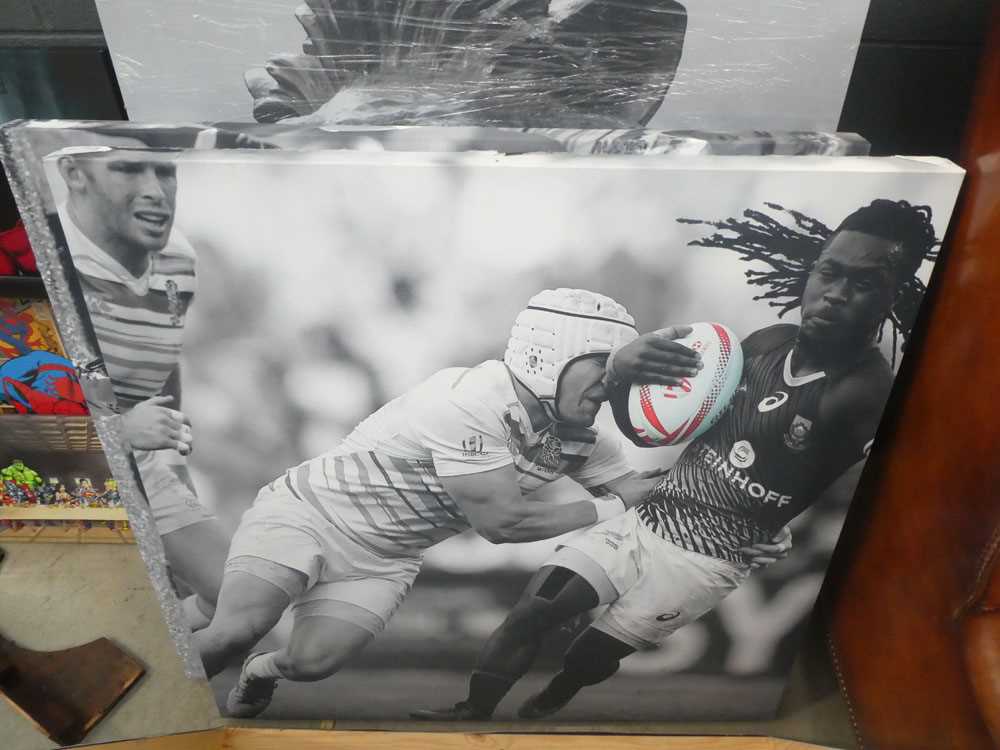 Quantity of Rugby 7's wall hangings - Image 2 of 2