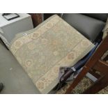 Two floral patterned carpet runners