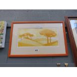 Sylvia Molloy limited edition print entitled "Autumn"