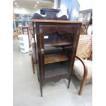 Edwardian single door music cabinet