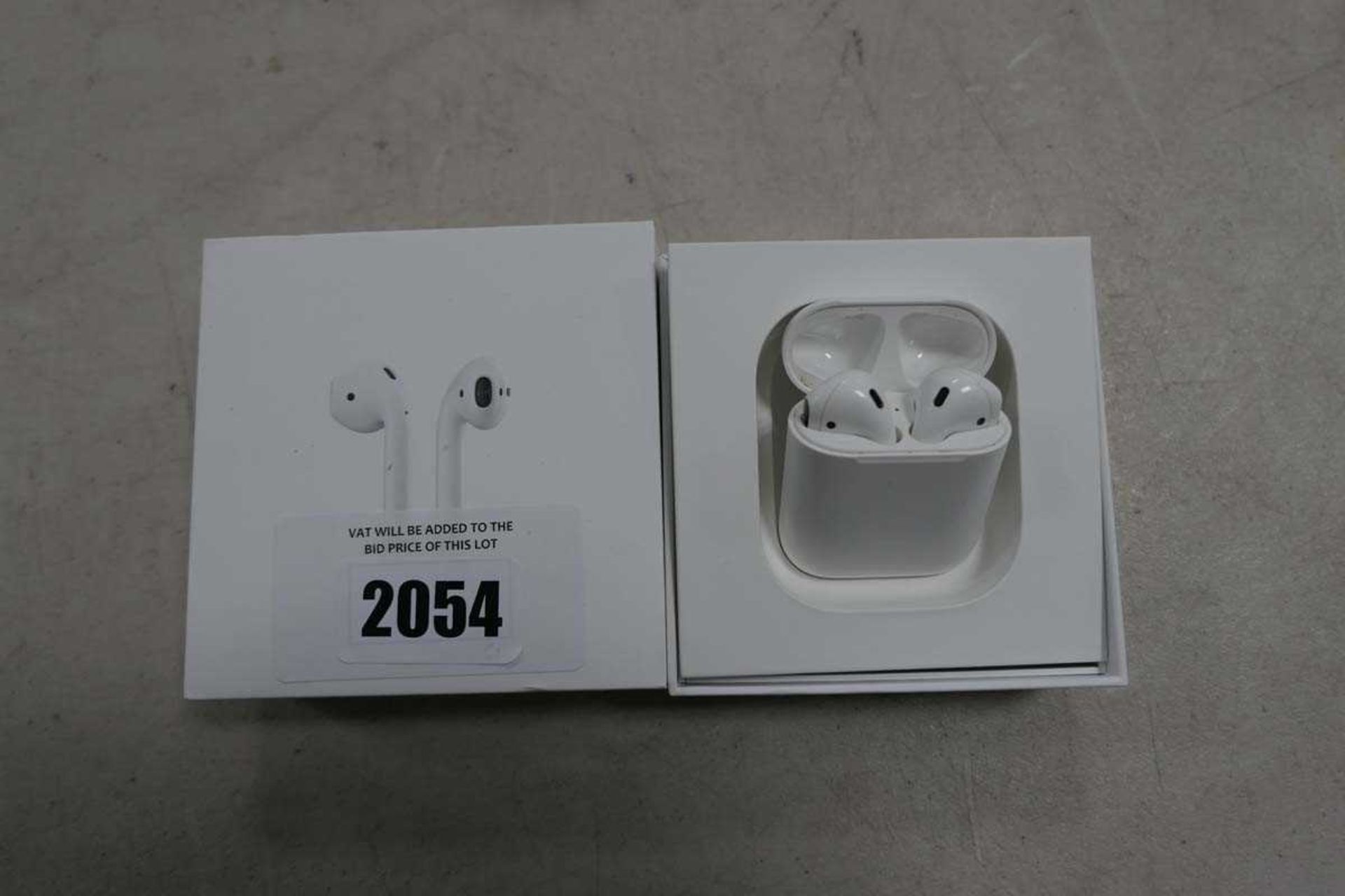 +VAT Boxed pair of Apple AirPods