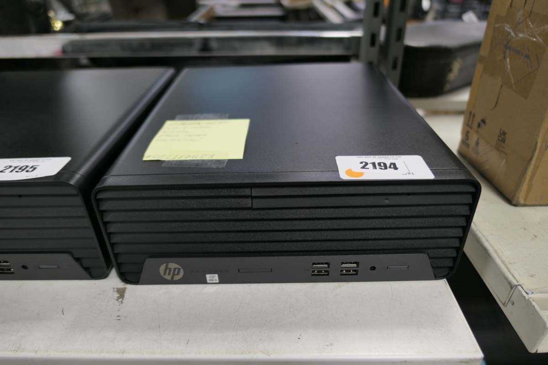 +VAT HP Pro Deck 400G7 computer model CZC167Q23 with Intel i5-10500, 8gb ram, 256gb storage and