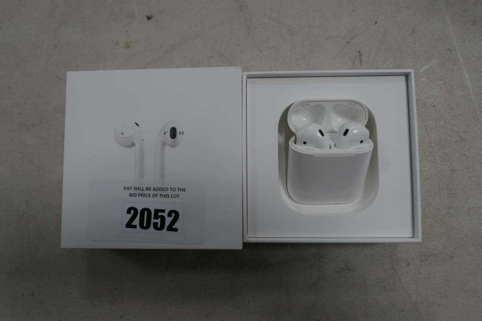 +VAT Boxed pair of Apple AirPods