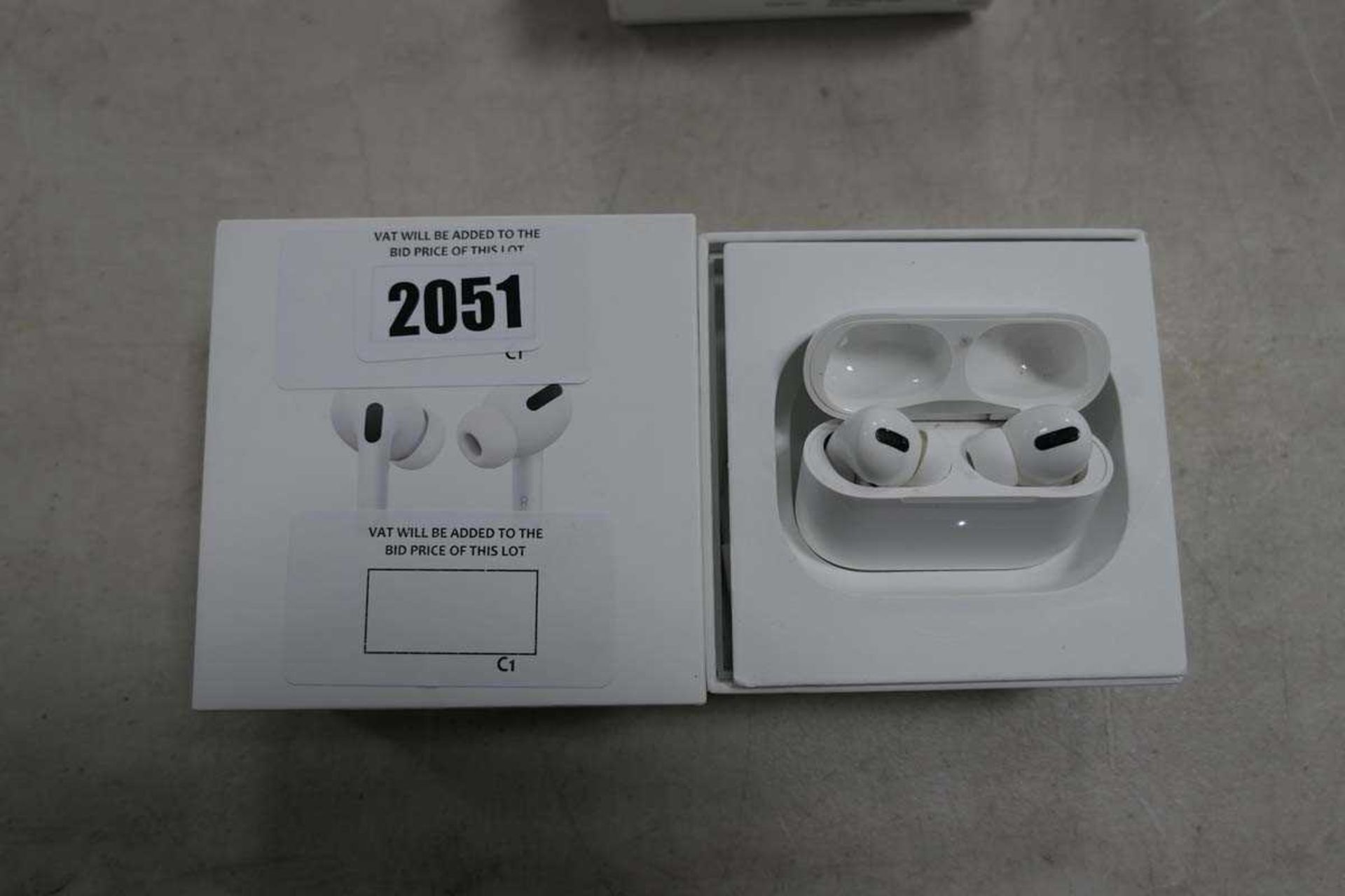 +VAT Boxed pair of Apple AirPod Pros