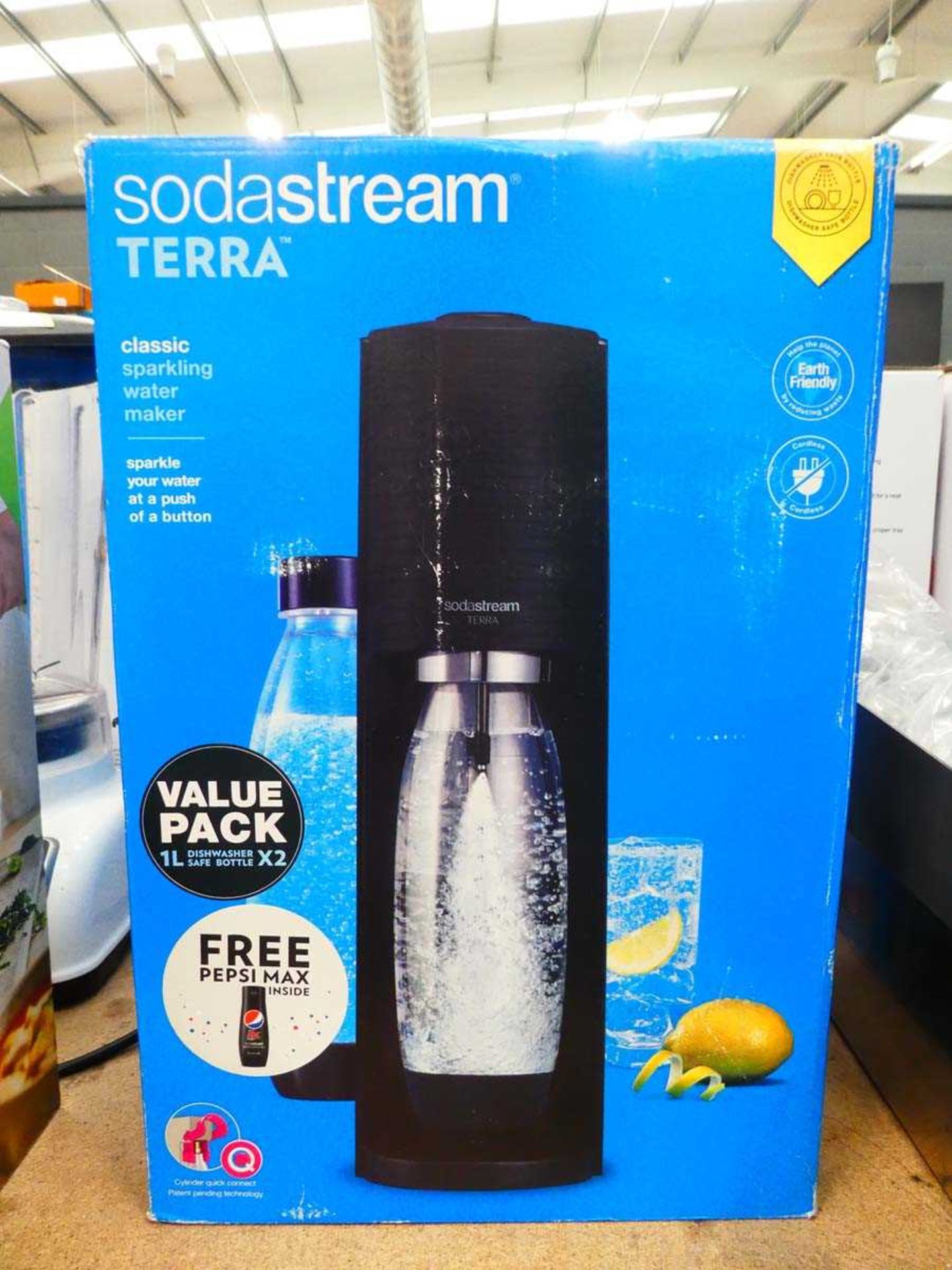 +VAT Sodastream Classic sparkling water maker