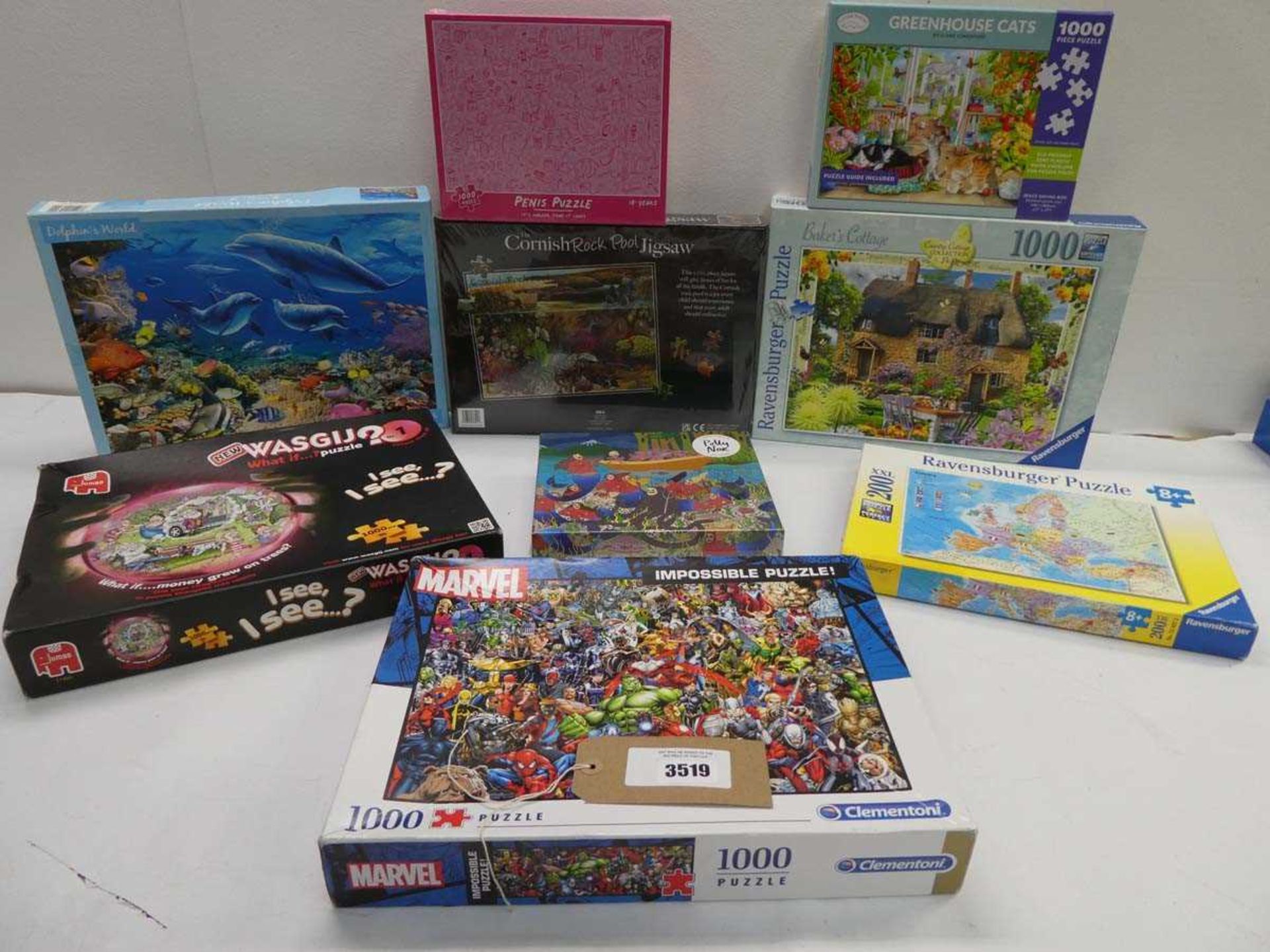 +VAT 9 assorted size and design jigsaw puzzles