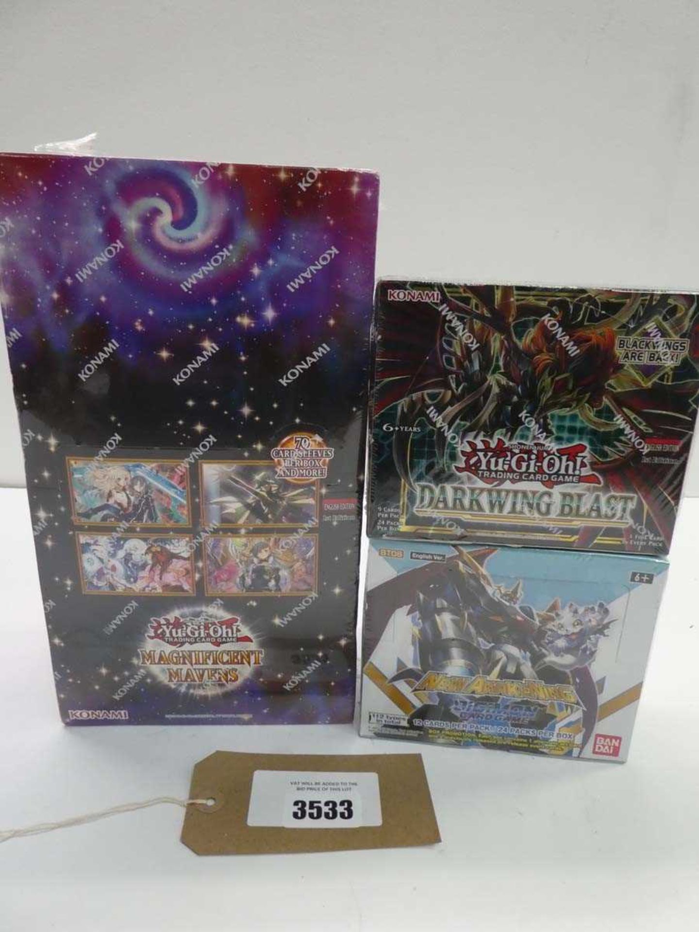 +VAT Yu-Gi-Oh! and New Awakening collectable trading cards