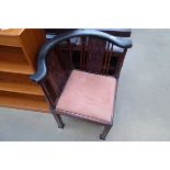 Upholstered corner chair