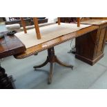 Victorian mahogany tilting breakfast table